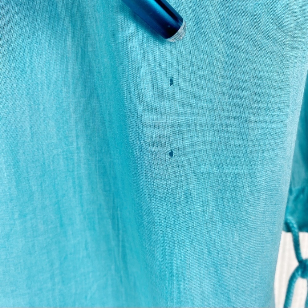 Calypso Christiane Celle Button Drawstring Dress - image 7